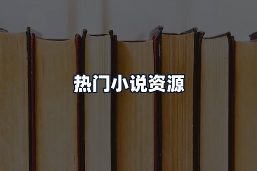 热门小说资源